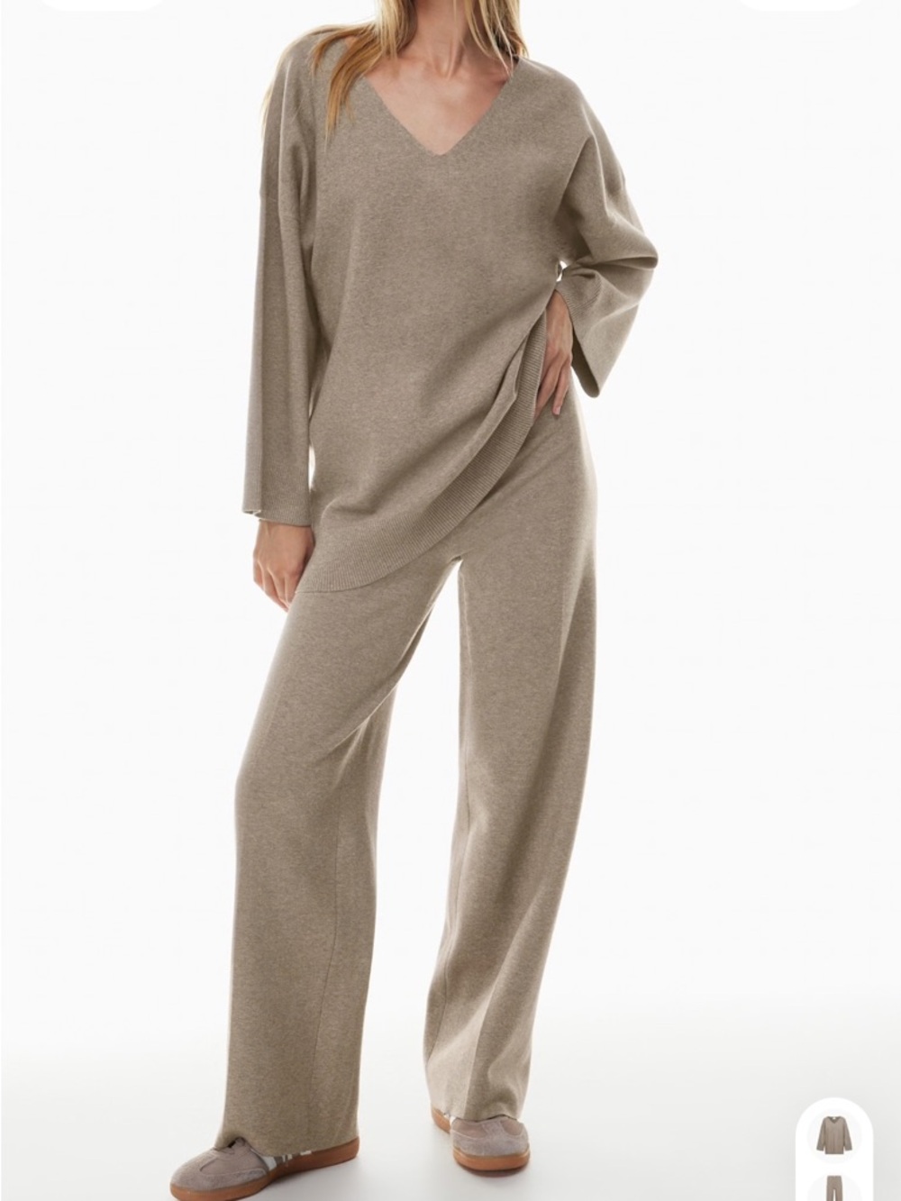 Aritzia Souvenir Sweater & Pants Set
